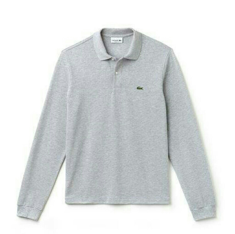 Lacoste , long sleeve polo.